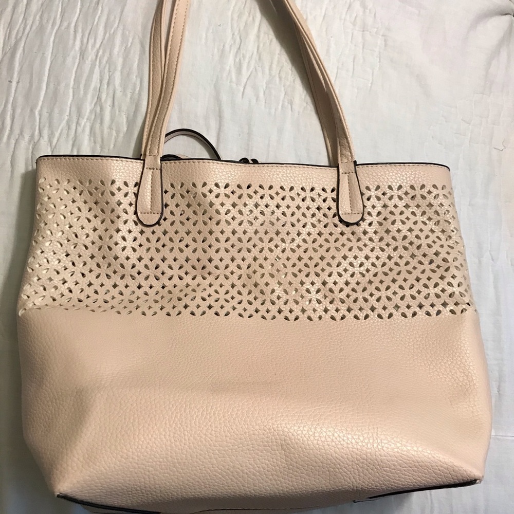 Large Pale Pink Pocketbook